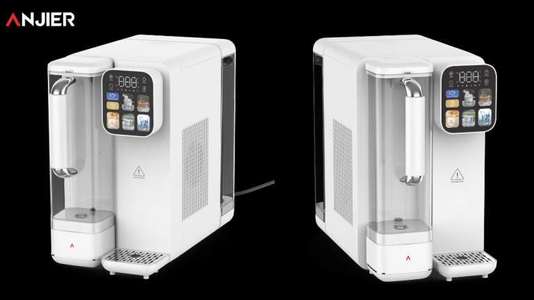 máy lọc nước để bàn nóng lạnh anjier t4