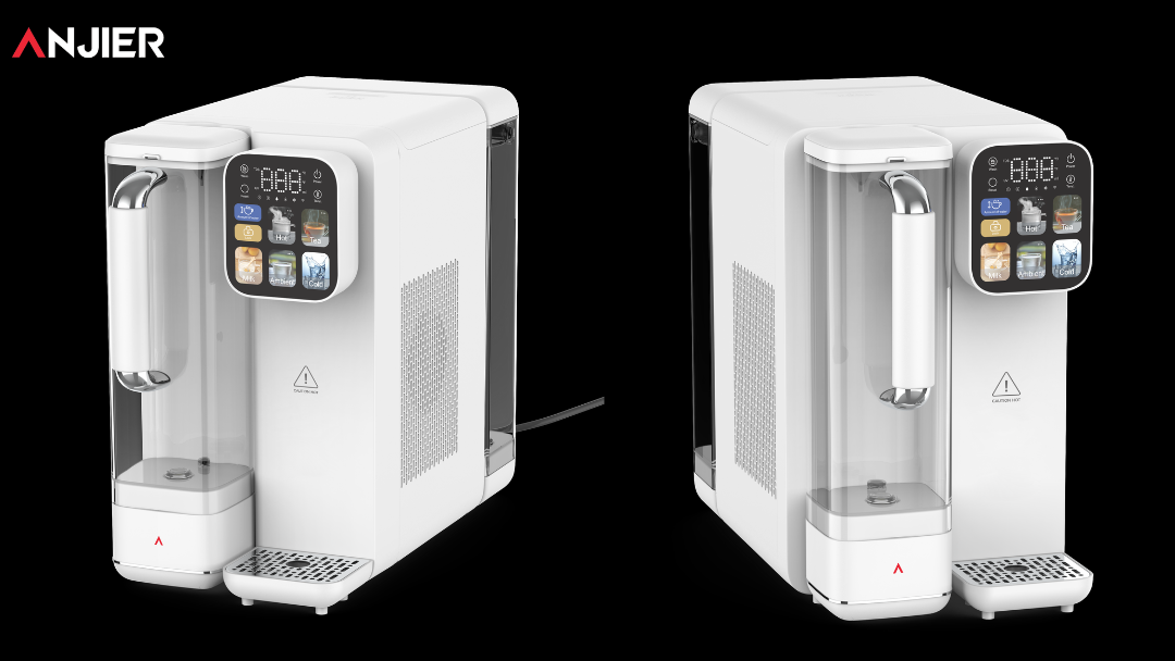 máy lọc nước để bàn nóng lạnh anjier t4